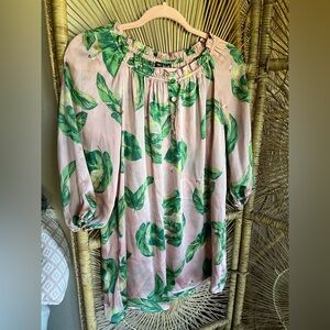 Tropical mini dress